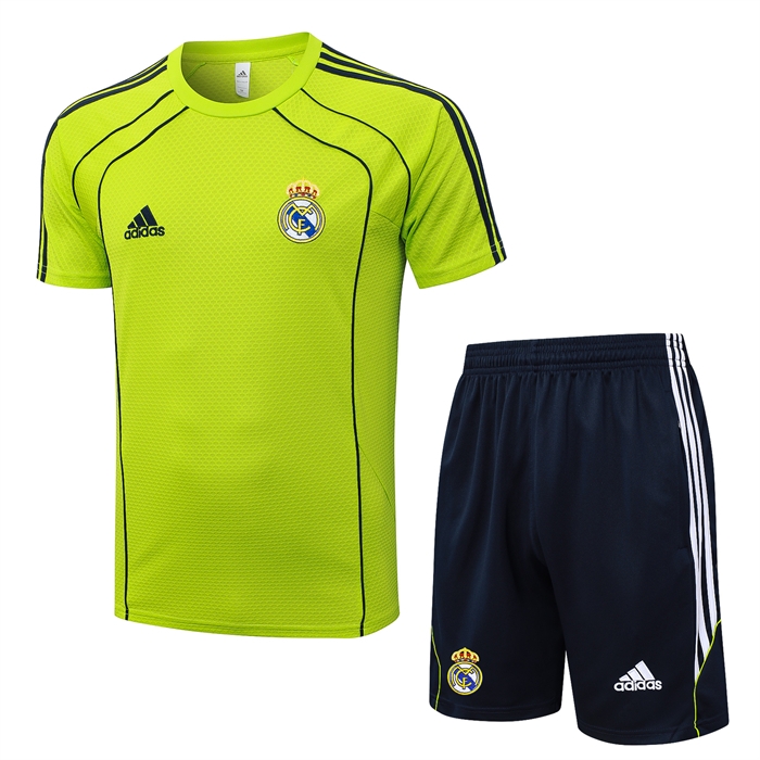 Chandal del Real Madrid Manga Corta25-26 Verde - Pantalon Corto